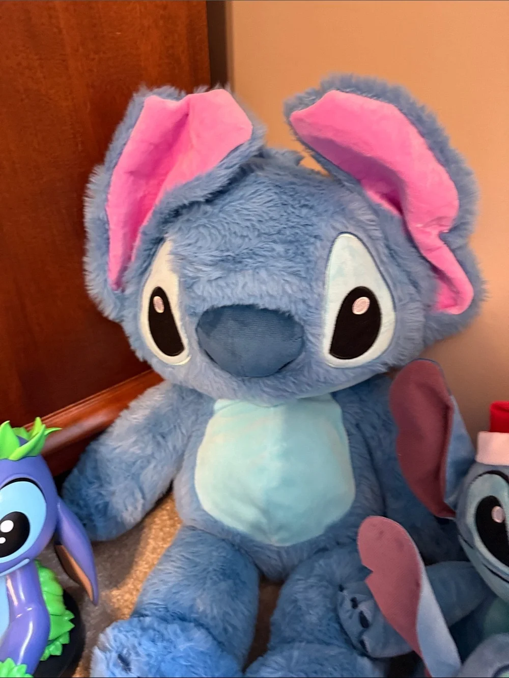 Stitch Plush Collection - Blue with Pink Ears